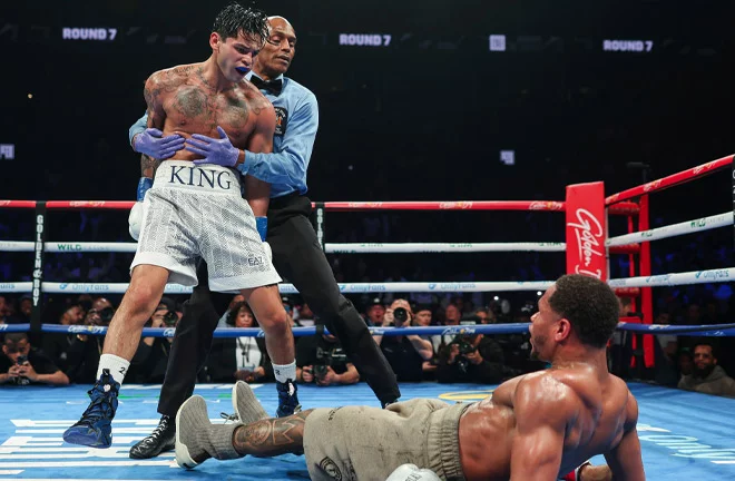 Ryan Garcia, dava nedeniyle Devin Haney'e küfür etti!